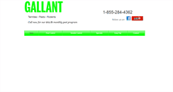 Desktop Screenshot of gallantpest.com